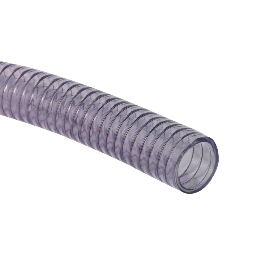 Mangueira Cristal Atóxica PVC com Trama de Aço - Tríade Vedações